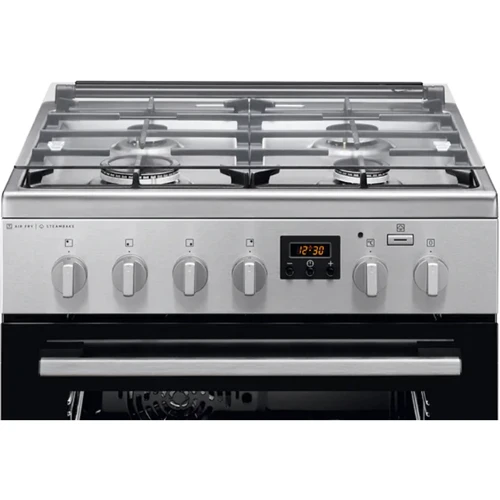 Плита комбинированная Electrolux LKK660200X: Управление механическое, сенсорное