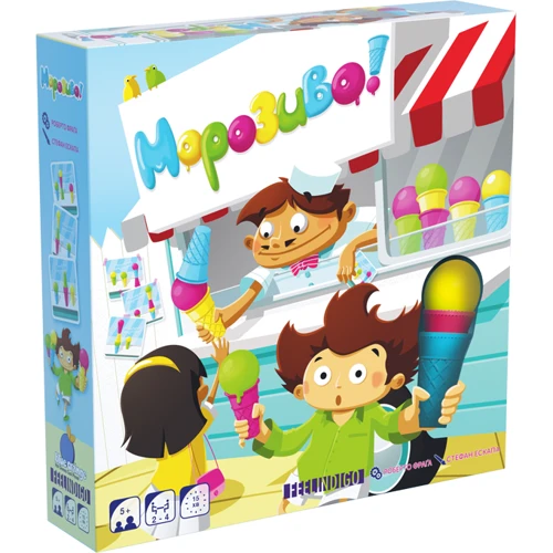 Настольная игра FEELINDIGO Мороженое! (Морозиво!) (FI19024)