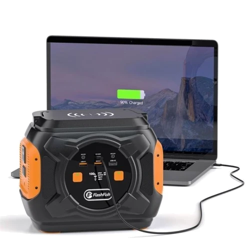 Зарядна станція FlashFish 80000mAh 320W with Wireless Charger (А301): Кількість розеток 220V 1