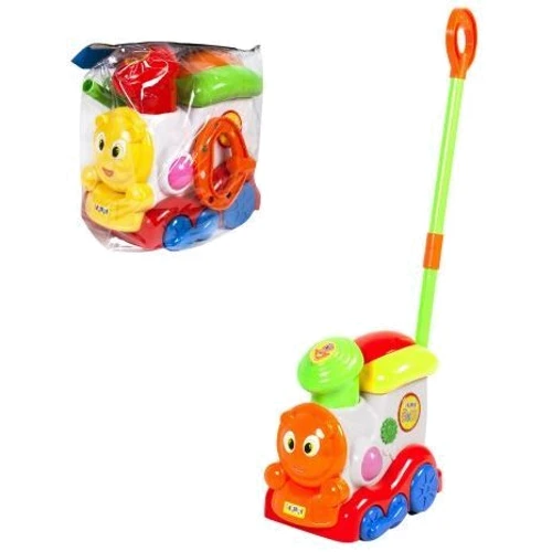 Каталка Star Toys Паровозик Сонечко зі звуком (1195)
