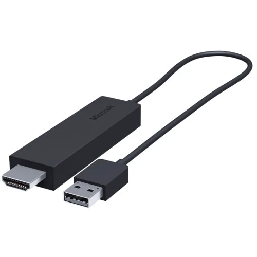 Аксессуар для планшетных ПК Microsoft Wireless Display Adapter v2 (P3Q-00001): Цвет черный