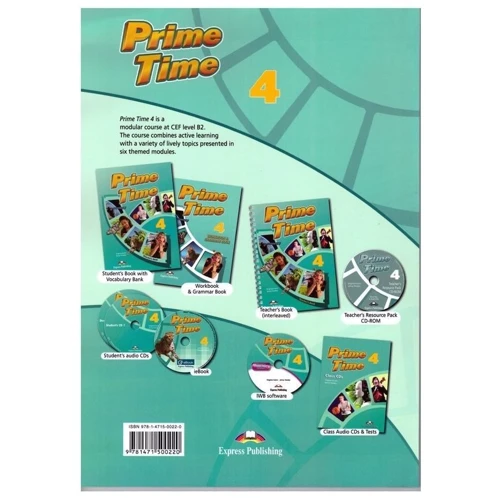 Prime Time 4: Workbook & Grammar Book: Производитель Express Publishing