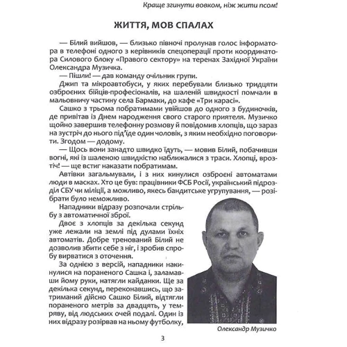 Олександр Намозов: Сашко Білий. Життя мов спалах: ISBN 978-617-7916-00-9
