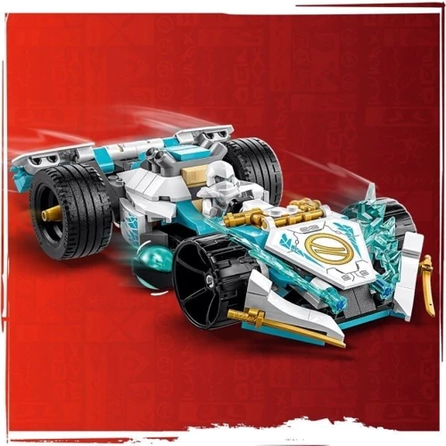 Конструктор LEGO Ninjago Суперсила дракона Зейна автомобіль для гонки спін-джитсу 307 деталей (71791) фото 5