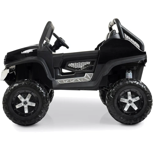 Дитячий двомісний електромобіль Джип Bambi Racer Mercedes, чорний (M 4133EBLRS-2): Максимальна швидкість, км/год 5