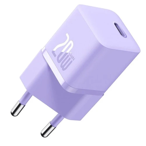Зарядное устройство Baseus USB-C Wall Charger GaN5 mini 1C 20W Purple (CCGN050105)