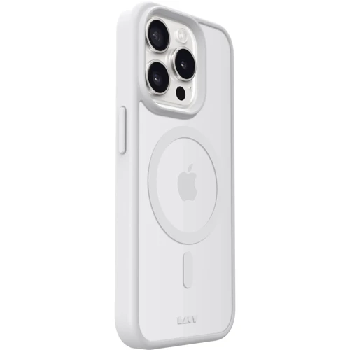 Чехол для iPhone LAUT HUEX PROTECT MagSafe White (L_IP23B_HPT_W) for iPhone 15 Pro: Тип чехла накладка на заднюю часть