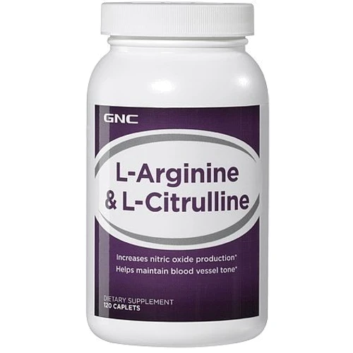 Аминокислота для спорта GNC L-Arginine & L-Citrulline 120 caps