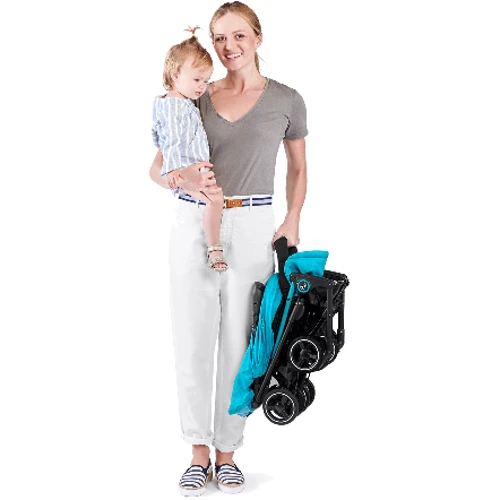 Прогулочная коляска Kinderkraft Mini Dot Turquoise (KKWMINITRQ0000) фото 10