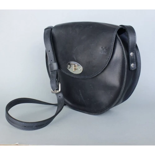 Жіноча сумка-сетчел The Wings синя (TW-RoundBag-blue-crz): Країна виробник Україна