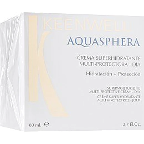 Keenwell Aquasphera Super Moisturizing Multi-Protective Day Дневной суперувлажняющий мультизащитный крем 80ml: Время применения Дневной