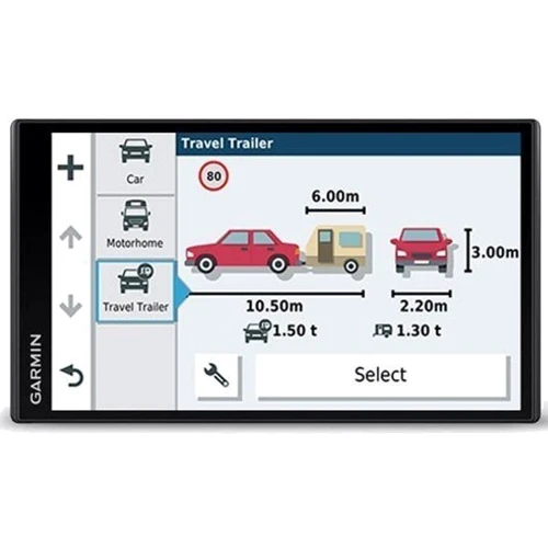 Garmin Camper 780 MT-D (010-02227-10): Дисплей 6.95" (1024 x 600) WSVGA, TFT, мультитач