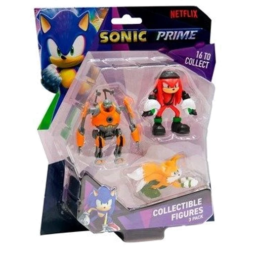 Набір ігрових фігурок Sonic Prime Егфорсер Наклз Тейлз 6.5 см (SON2020A): Тип Набор игровых фигурок
