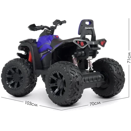 Дитячий електроквадроцикл Bambi Racer 180W 4WD синій (M 4795EBLR-4): Максимальне навантаження, кг 30