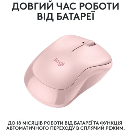Мышь Logitech M240 Silent Wireless Rose (910-007121)