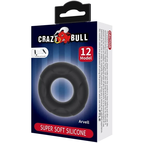 Ерекційне кільце LYBAILE Crazy Bull №12 - Arvel super soft silicone (BI-210350)