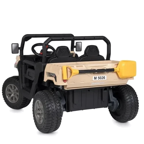 Дитячий електромобіль Вантажівка Bambi Racer, бежева (M 5026EBLR-13(24V)): Рекомендований вік от 3 лет до 8 лет