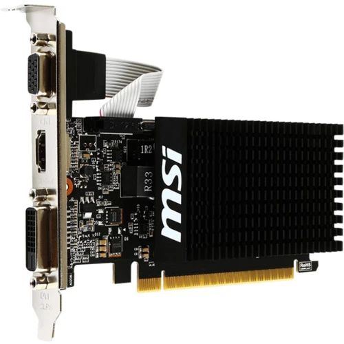 Видеокарта GeForce GT710 1024Mb MSI (GT 710 1GD3 LP): Тип памяти GDDR3