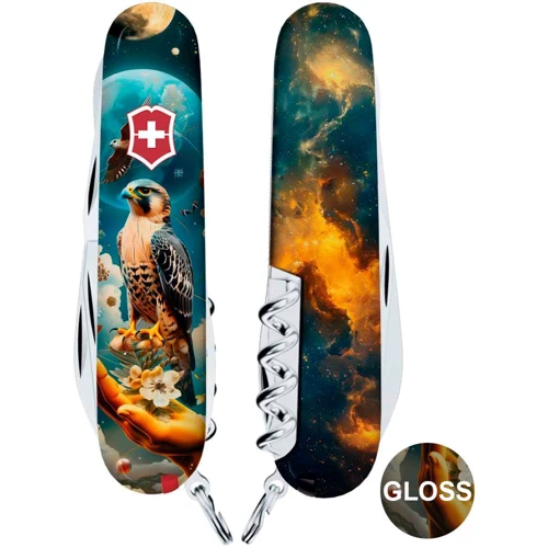Мультитул Victorinox CLIMBER UKRAINE Сокіл-захисник (Vx13703.3_T3210pw): Вес, г 82