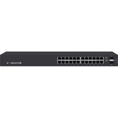 Мережевий комутатор Ubiquiti ES-24-LITE: Порти только Gigabit Ethernet (10/100/1000)
