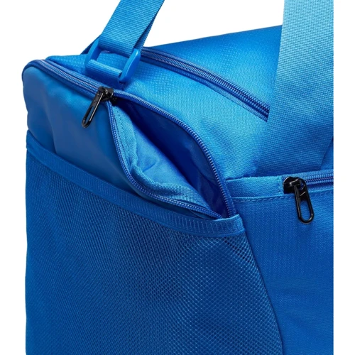 Сумка Nike Nk Brsla S Duff - 9.5 41L черно-синяя Уни 51x28х28 см (DM3976-480): Дополнительно Имеет плечевой ремень