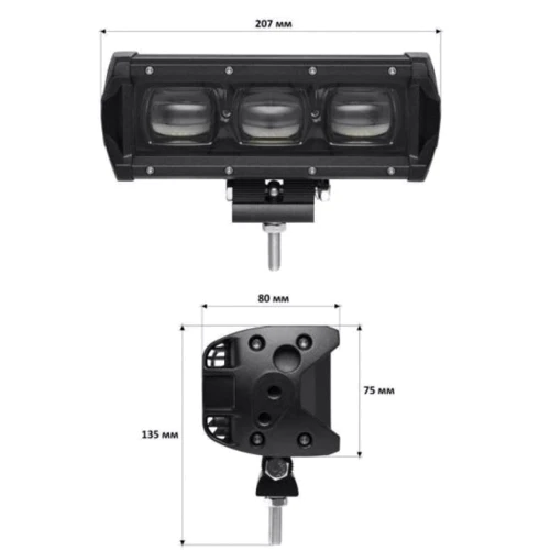 Светодиодная фара OPPLIGHT 30watt 10-30V IP68 (opl-lsb-lens-30W)