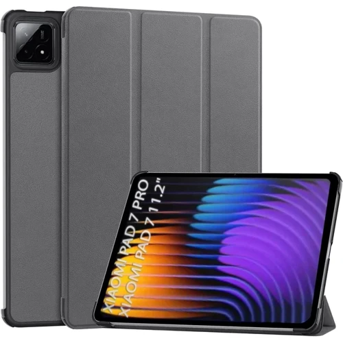 Аксесуар для планшетних ПК BeCover Smart Case Gray для Xiaomi Pad 7/7 Pro (712805): Колір сірий
