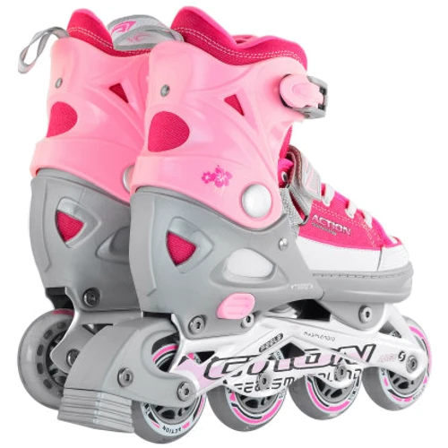 Роликовые коньки Action ANNY/Pink/37-40: Тип раздвижные