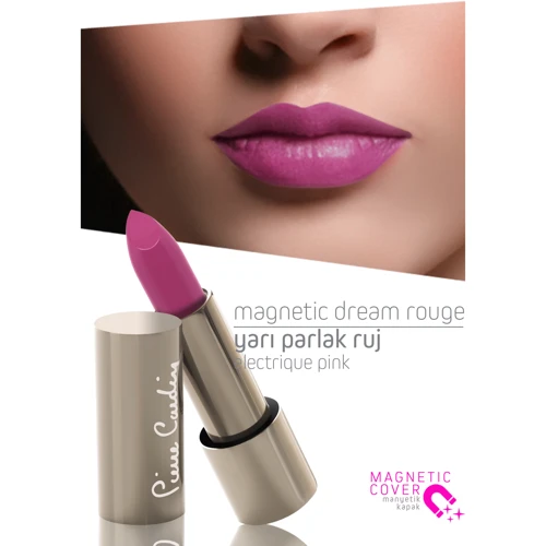 Pierre Cardin Magnetic Dream Lipstick №252 Електричний рожевий Помада для губ 4 g: Тип помади Помада-стик