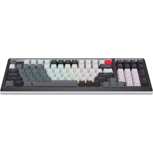 Клавиатура A4-Tech Bloody B950 RGB Warrior Grey: Дополнительно подсветка клавиш, бесшумная