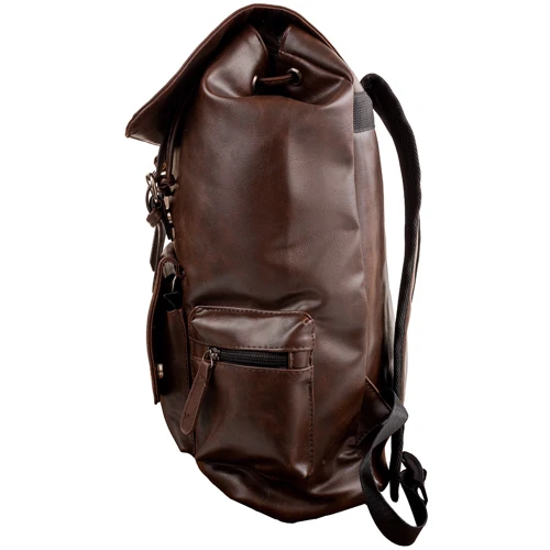 Чоловік рюкзак Valiria Fashion коричневий (3DETBM9813-10): Застібка Механічна