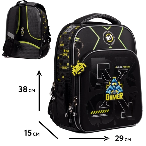 Каркасний рюкзак YES S-78 Gamer (559561): Тип Для первоклассников