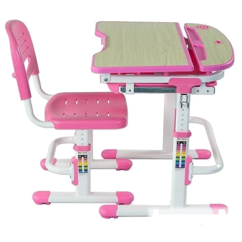 Комплект FunDesk Парта и стул-трансформеры Sorriso Pink: Возраст ребенка от 5-ти лет