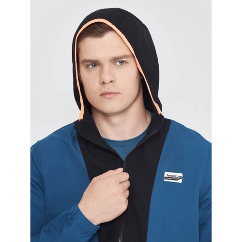 Анорак Saucony Track Anorak (800295-NS) 46 (S) синій демісезон з капюшоном фото 7