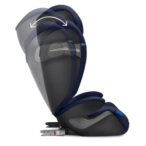 Автокрісло Cybex Solution S i-Fix Deep Black black: Кріплення Isofix да
