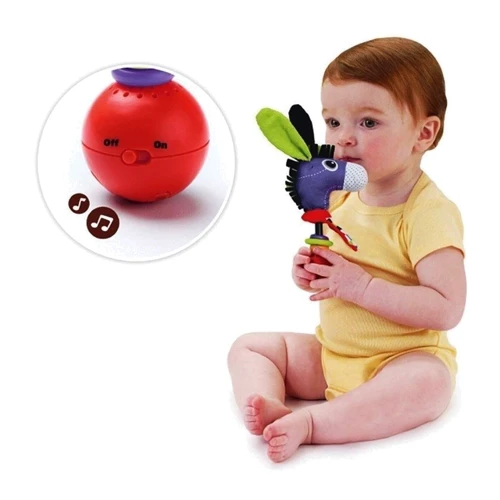 Погремушка музыкальная Yookidoo Ослик (90565)