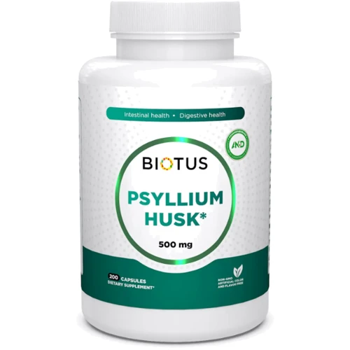 

Biotus Psyllium Husk Подорожник 500 мг 200 капсул