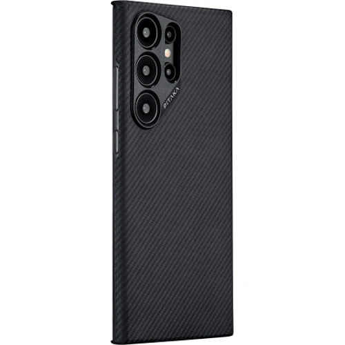 Чехол для телефонов Pitaka MagEZ Case 4 Twill Black/Grey (KS2401U) for Samsung S928 Galaxy S24 Ultra: Материал арамид