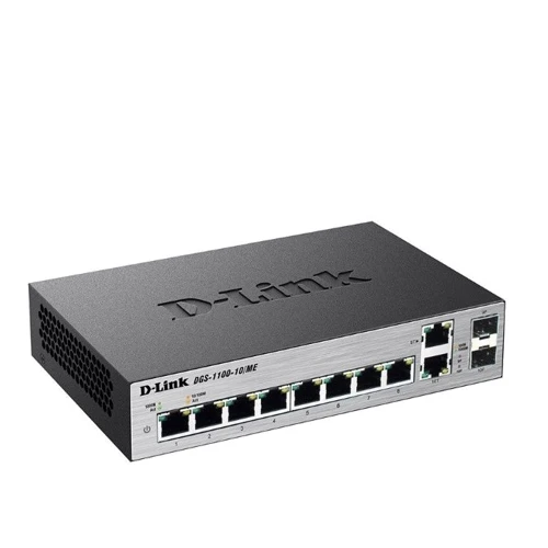Сетевой коммутатор D-Link DGS-1100-10/ME: Тип Коммутатор управляемый