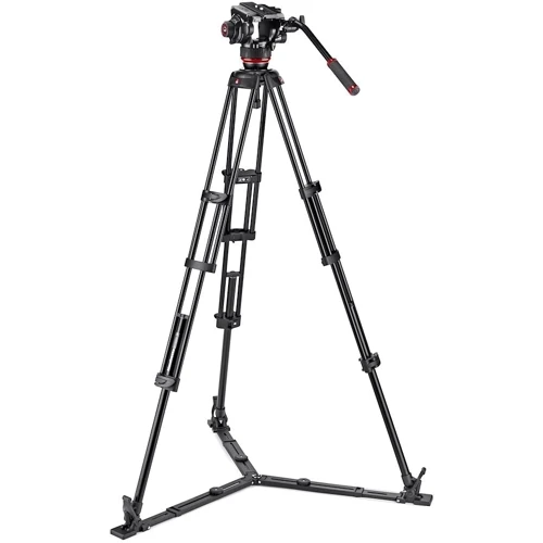 Manfrotto 504X Fluid Video Head & MVTTWINGA Aluminum Tripod with Ground Spreader: Вес 5.85 кг