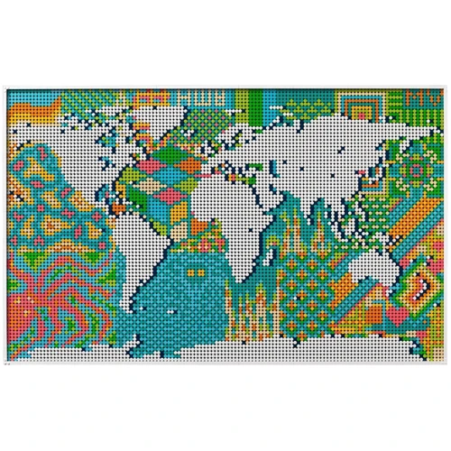 Конструктор LEGO Art Карта мира (31203) фото 9