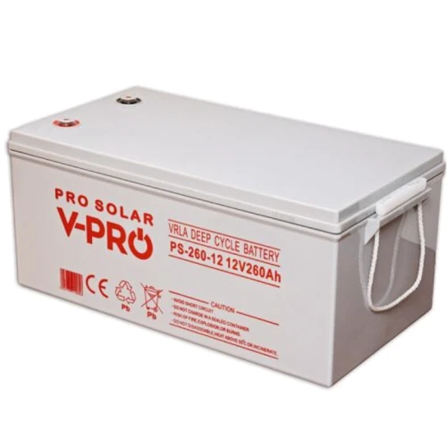 Аккумуляторная батарея Volt Polska VPRO SOLAR DEEP 12V 260Ah (CYCLE6AKXDE)
