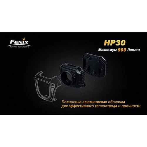 Фонарь Fenix HP30 Gray фото 11