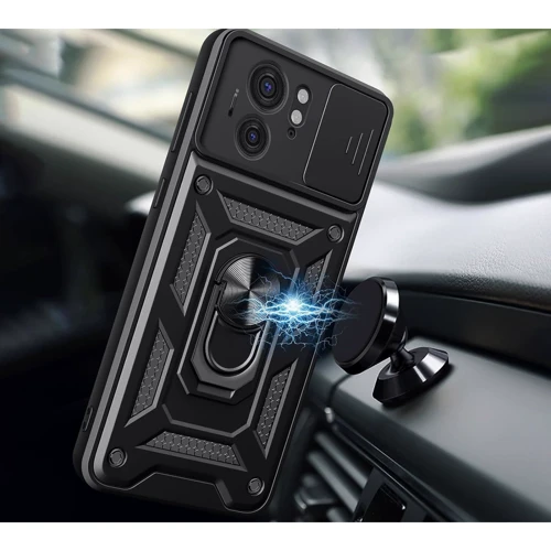 Чохол для телефона BeCover Military Black для Motorola Edge 40 (710136): Колір черный