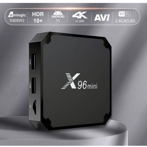 Приставка Smart TV X96 mini 2023 (2GB/16GB): Графический процессор (GPU) Mali-G31 MP2