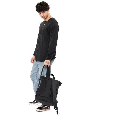 Мужской рюкзак Sambag RRollTop 0SH черный (24211065m): Застежка Молния