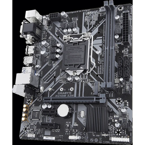 GIGABYTE H310M S2H rev.1.2: Оперативна пам'ять 2x DDR4 2666 МГц, до 32 ГБ