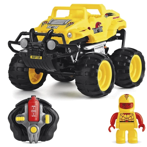 Автомобиль Monster Smash-Ups Crash Car Ти-Рекс, желтый (TY5873A-1)