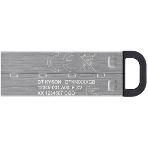 USB-флешка Kingston 256GB Kyson USB 3.2 Silver / Black (DTKN / 256GB): Стандарт USB USB 3.2