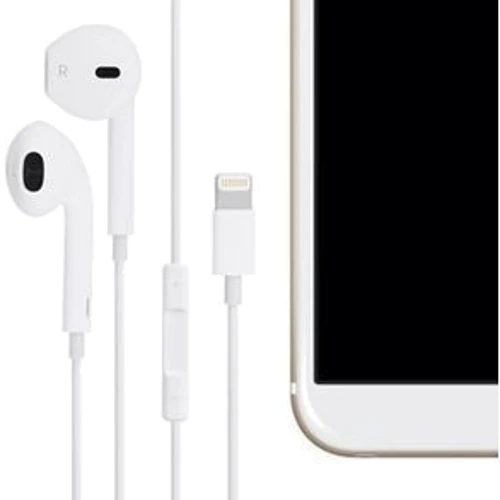Наушники Проводная гарнитура Apple EarPods with Lightning Connector (MMTN2ZM/A) UA: Тип конструкции Вкладыши